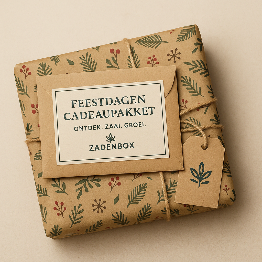 Het Feestdagen Cadeau pakket vol zaden!